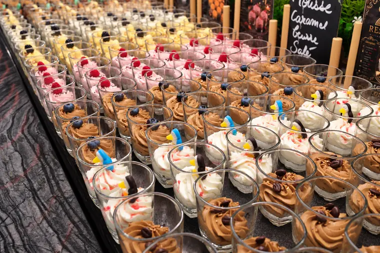 Verrines et desserts